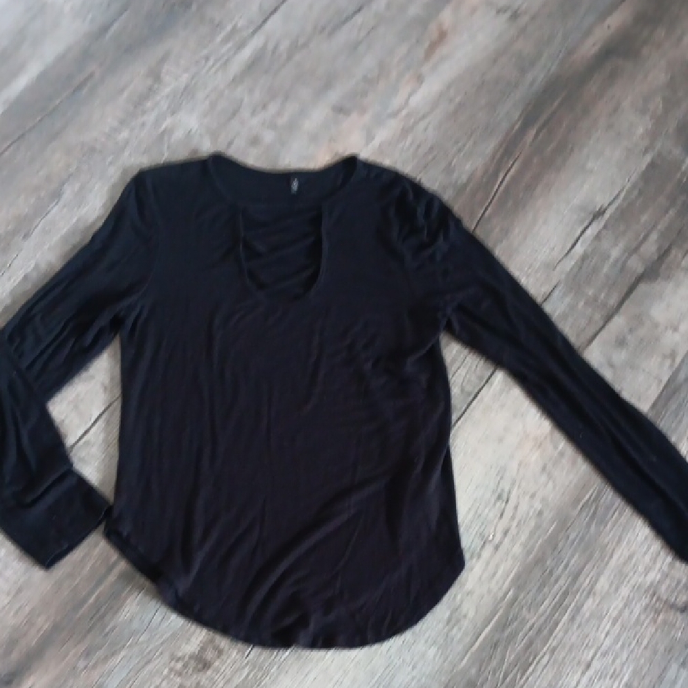 Womens Splash Black Shirt